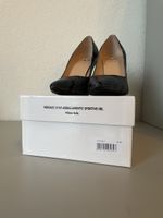 Escarpins Versace 1969, T 38, serpent bleu NEUFS