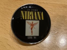 Nirvana Pin Anstecker Punk Metal Rock Band