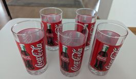 5 Coca Cola Gläser 3 dl