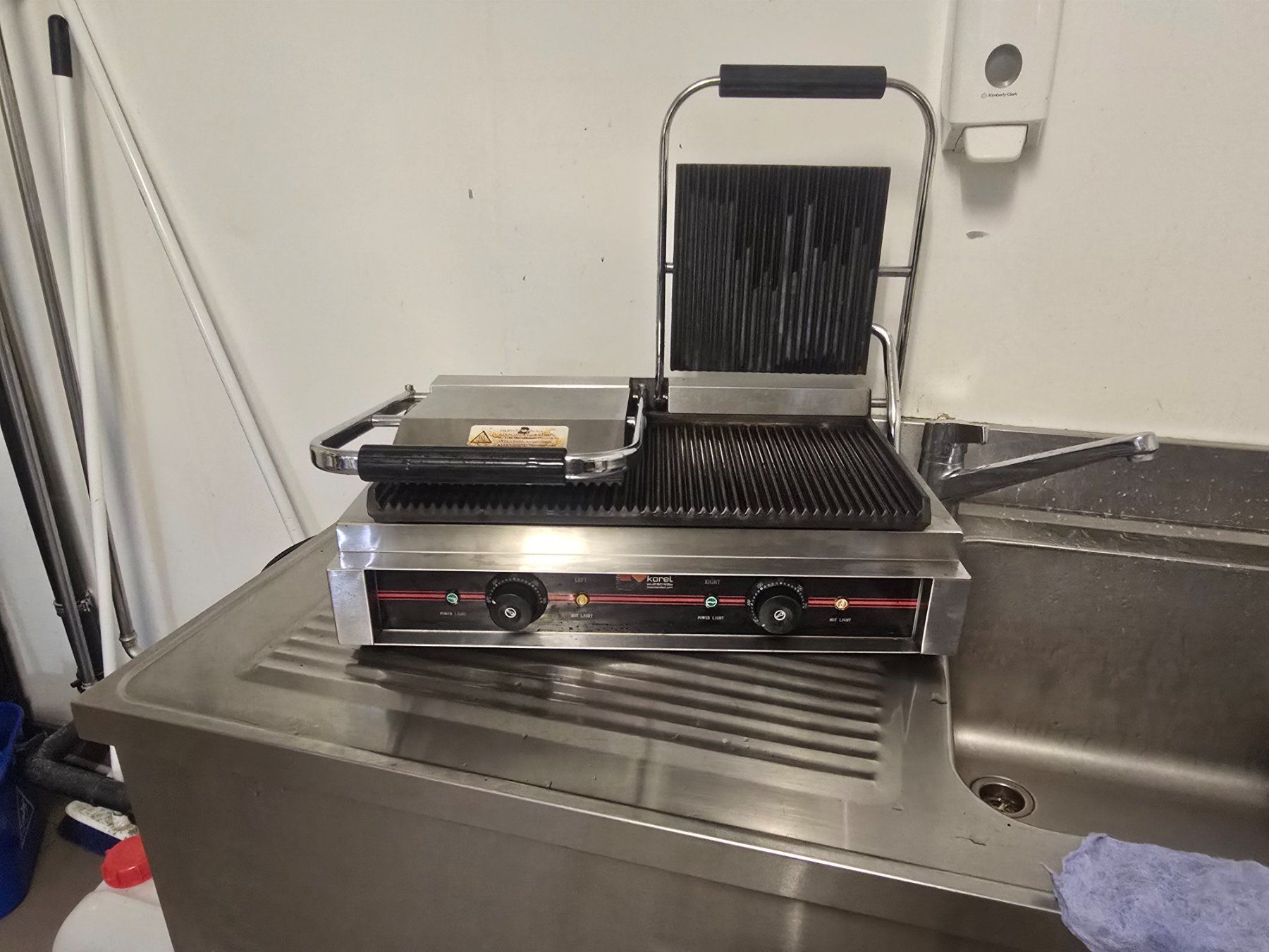 Griglie: Plaque de cuisson électrique Kar à deux feux avec surface de – Usato da Meyrin venduto da tan_dl2v 2