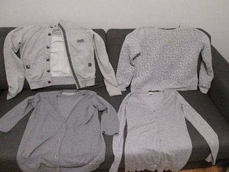 Jäckli und Pullover grau Opus, Marc O'Polo, VILA (1958-TJGZ)