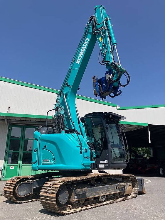 Kobelco Bagger: Raupenbagger Kobelco SK140SRLC-7, Mietrückläufer in Vollausr – Gebraucht aus Uznach von TopCom02 2