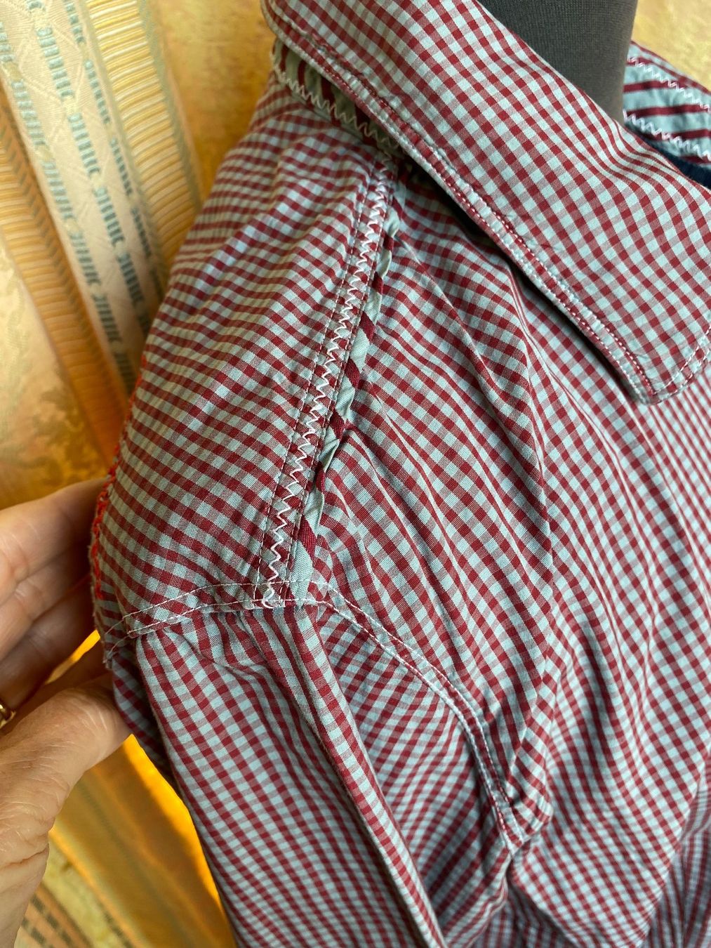 Tommy Hilfiger Chemisiers: TOMMY HILFIGER Westernstyle Blusenhemd Baumwolle – D'occasion à Besazio par lionheart63 3