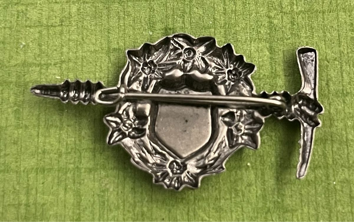 Plaketten & Abzeichen: Hartmanns-Weilerkopf Edelweiss Abzeichen – Gebraucht aus Itingen von Bebbi6569 1