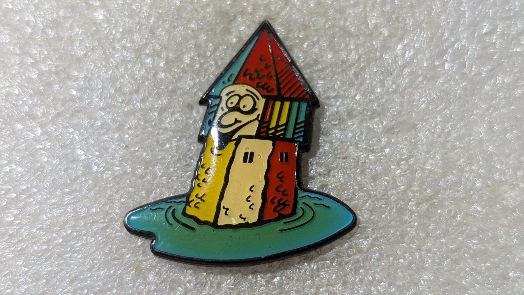 Placchette & Badge: Ansteckpin 169: Luzern Kappelbrücke – Usato da Oppligen venduto da Pin-Fall-Shop