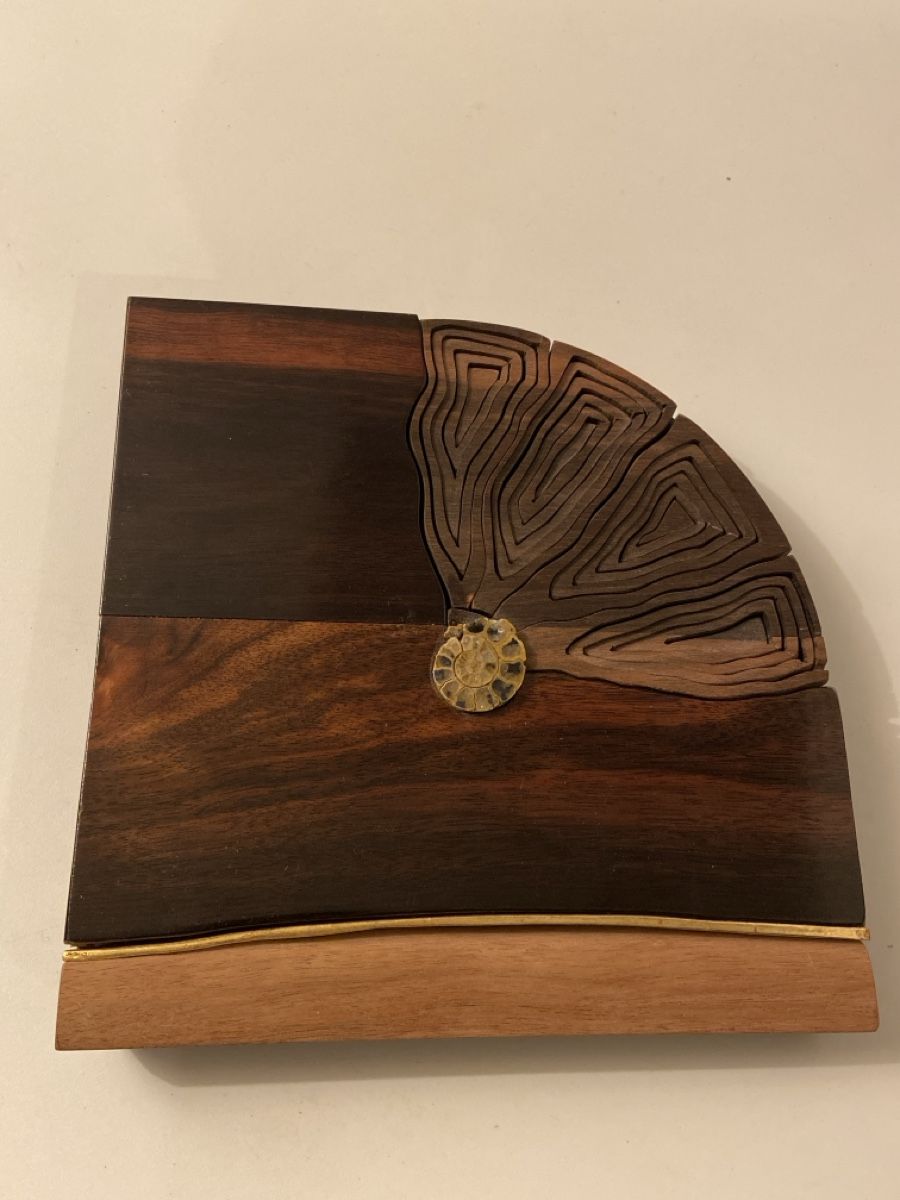 Holzschnitte: Tableau bois sculpture murale Pierre Kuenzi – Gebraucht aus Lausanne von Pascal9999