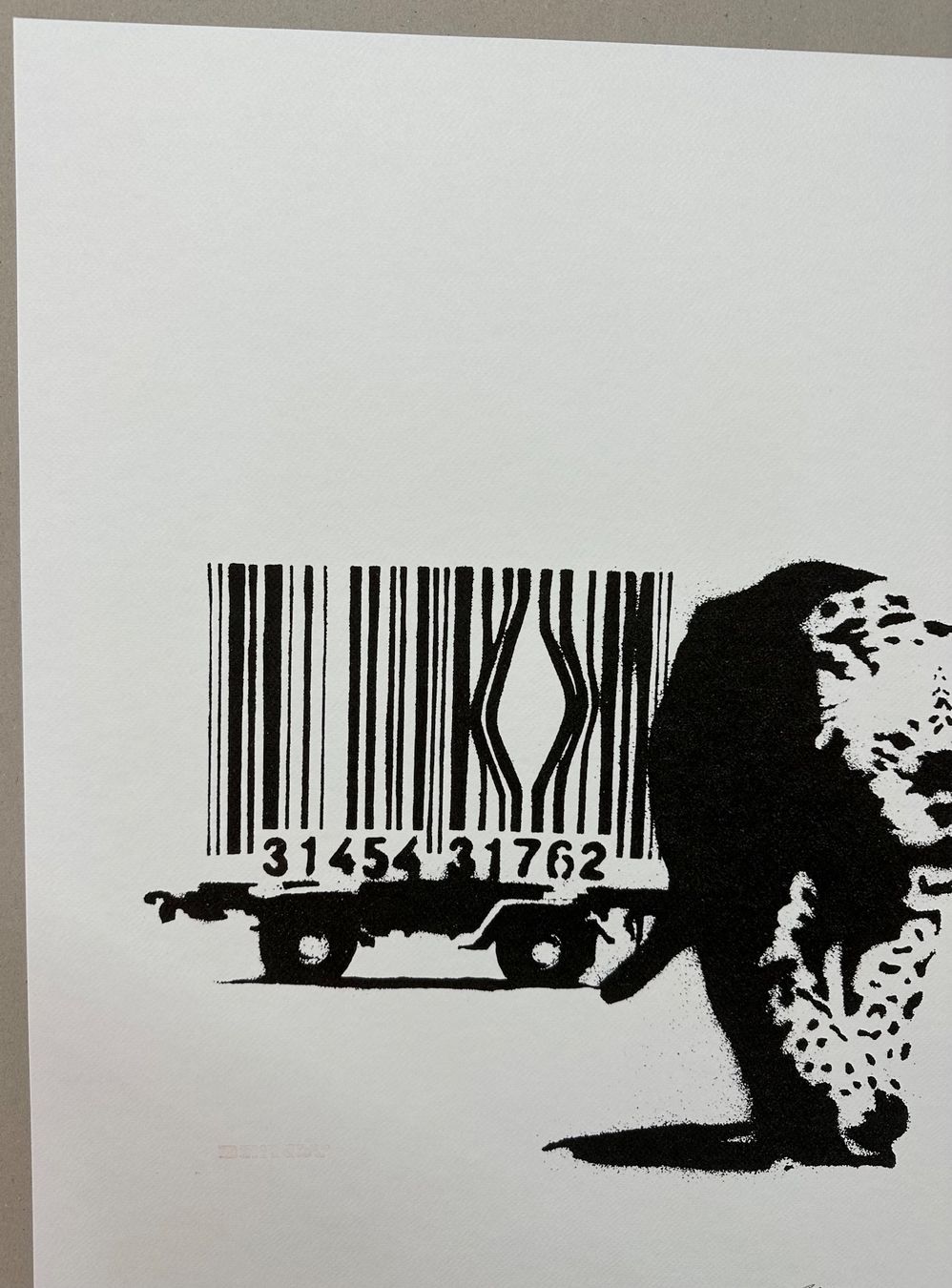 Foto & Immagini: Banksy: Barcode XL-Version 37/150 – Nuovo (secondo la descrizione) da Meilen venduto da Smgdesign 3
