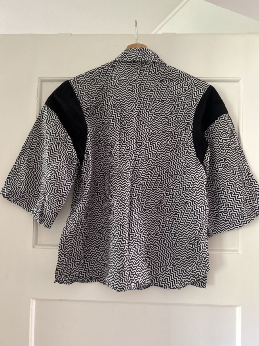 Kenzo Blusen: Kenzo black and white shirt – Gebraucht aus Zürich von Chiara_mc 3