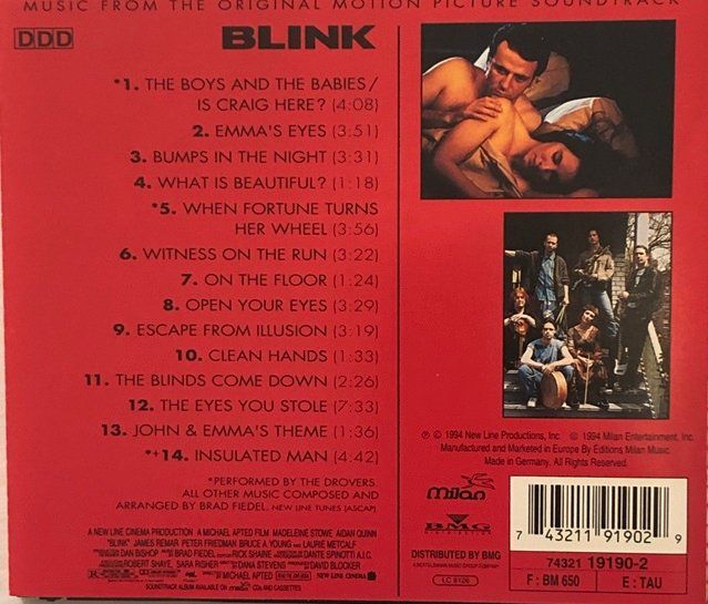 CD: Blink - Soundtrack – Usato da Grüningen venduto da azulgris 1