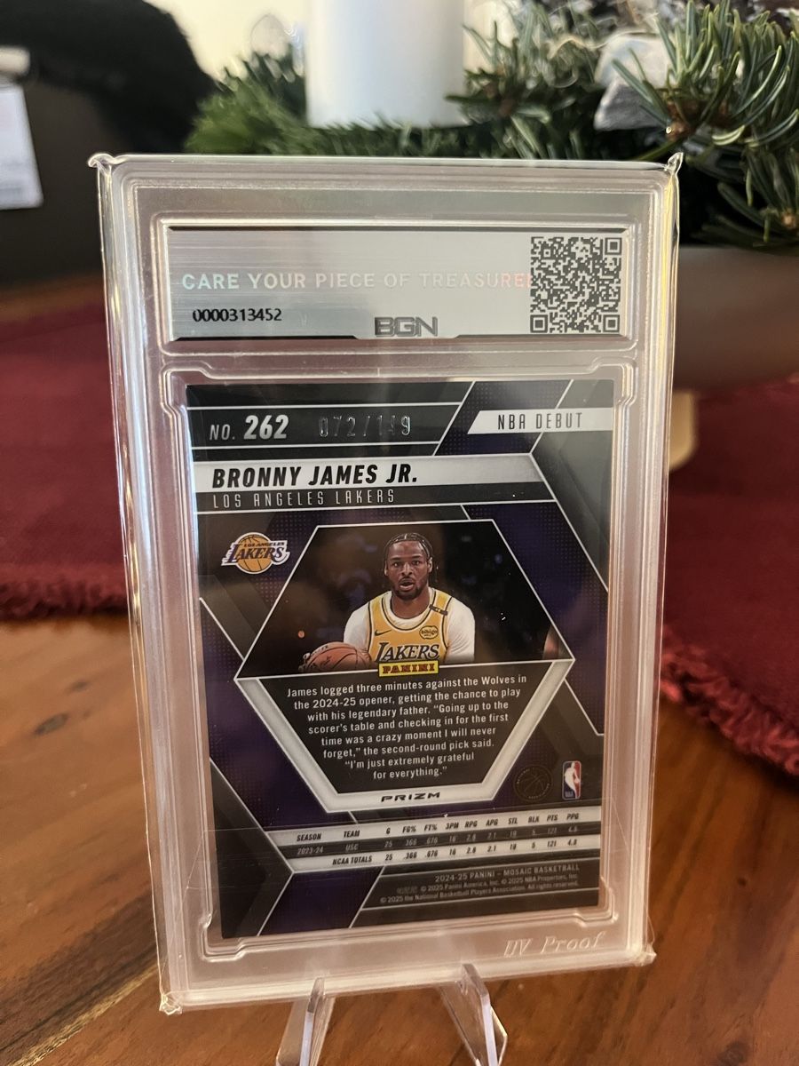 Nba Carte collezionabili: NBA Laker Card James Jr /149 Top – Nuovo (secondo la descrizione) da Frauenfeld venduto da Ramonn 3