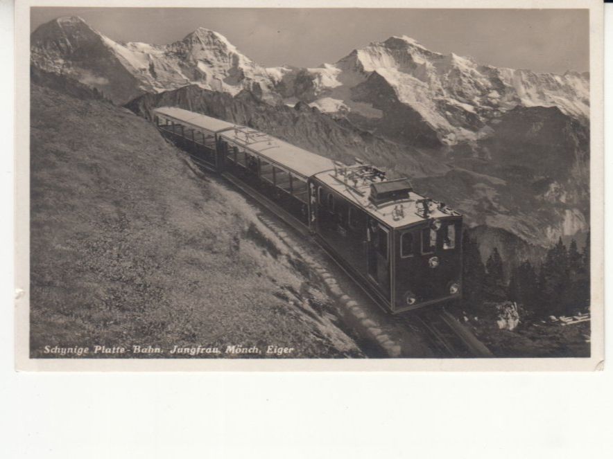 Cartoline postali: Schynige Platte Bahn 1930 – Usato da Bürglen TG venduto da StampGraf