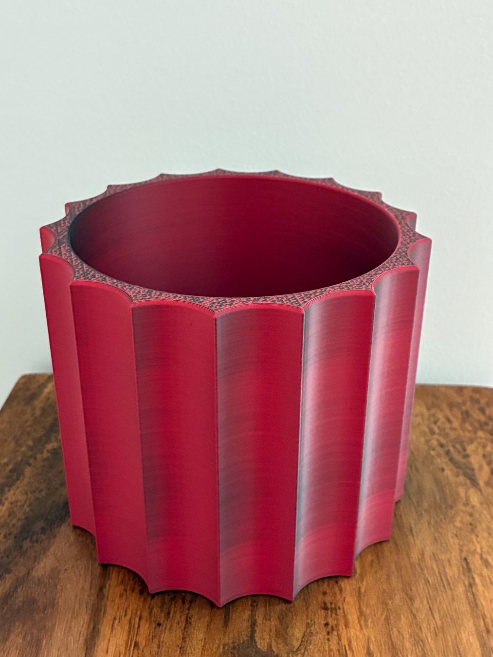 Blumentöpfe: Blumentopf "Neuenburg" gross in der Farbe Schwarz-Rot – Neu (gemäss Beschreibung) aus Ermenswil von hoember 6