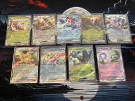 Lot de 9 cartes Pokémon rares japonaises - Collection ✨ NM