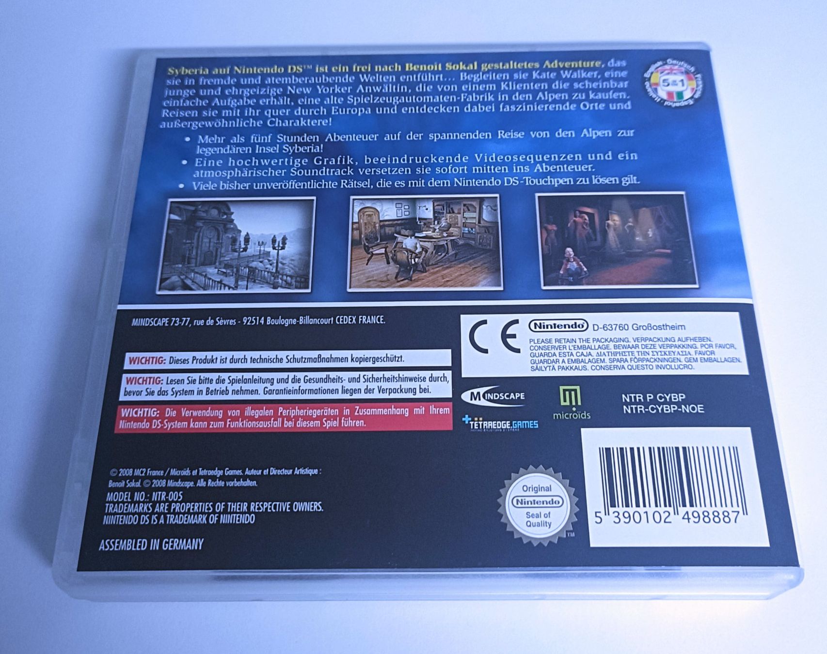 Nintendo Giochi: Syberia - DS – Usato da Köniz venduto da Gamecollect 2