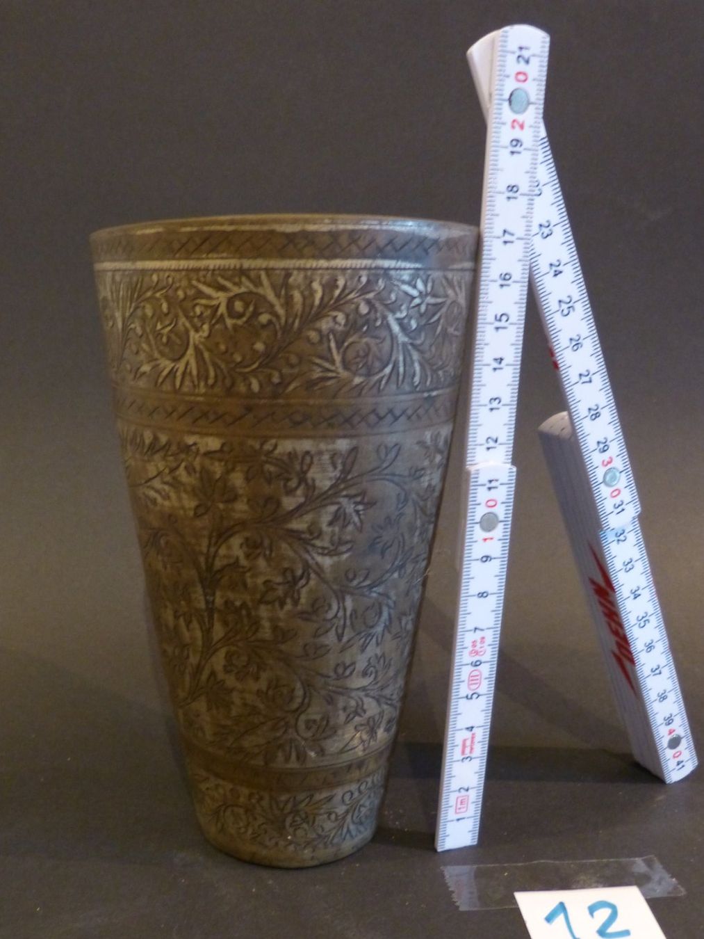 Vasi & Recipienti: Antiker Becher oder Vase aus Kupferblech – Usato da Lengnau BE venduto da AllerleiSUPER 1