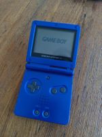 Game Boy Advanced (GBA) SP - Blau - Mit Ladekabel und Etui