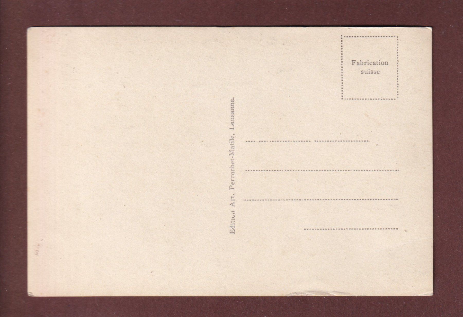 Cartoline postali: GRAND-SAINT-BERNARD - Statue // pli // – Usato da Pully venduto da nicecards 1