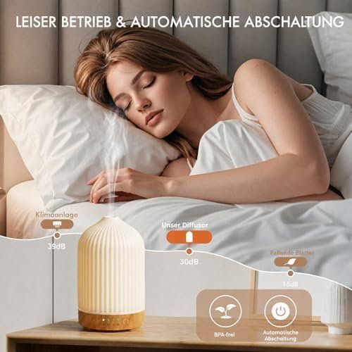Diffusori di oli essenziali: Diffuser Keramik Elektrischer Diffusor ätherische Öle 200ML – Nuovo e nell'imballaggio originale da Hundwil venduto da pac_6jh8 5