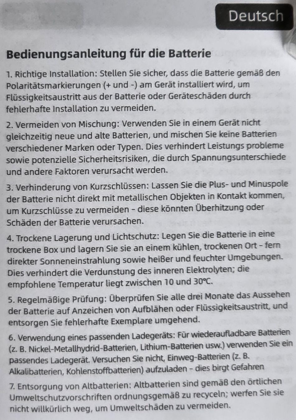 Batterie: Akkubatterien 1,5 Volt AA - Neuheit – Nuovo e nell'imballaggio originale da Mels venduto da Biobrocker 4