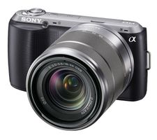 Sony NEX-C3K Systemkamera inkl. 18-55mm Zoom-Objektiv – Top