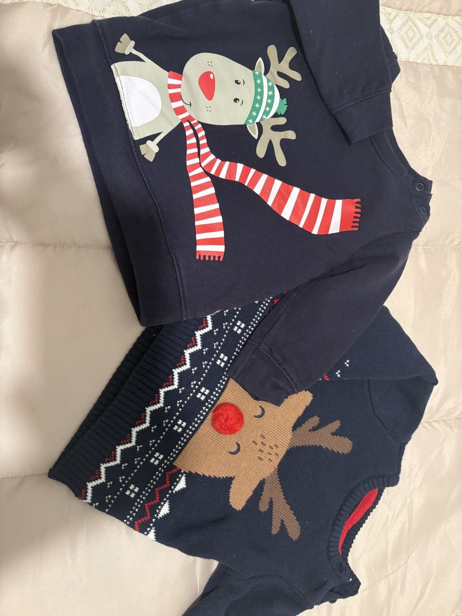 C&A Pulls et sweat-shirts: Weihnachtspullover 74 – D'occasion à Büron par Flor2009 1
