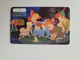 Telefonkarte Spanien "Disney"