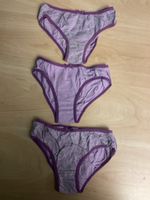 3er Pack Mädchen Migros Slips, Grösse 146/152, Lila, Neuw.