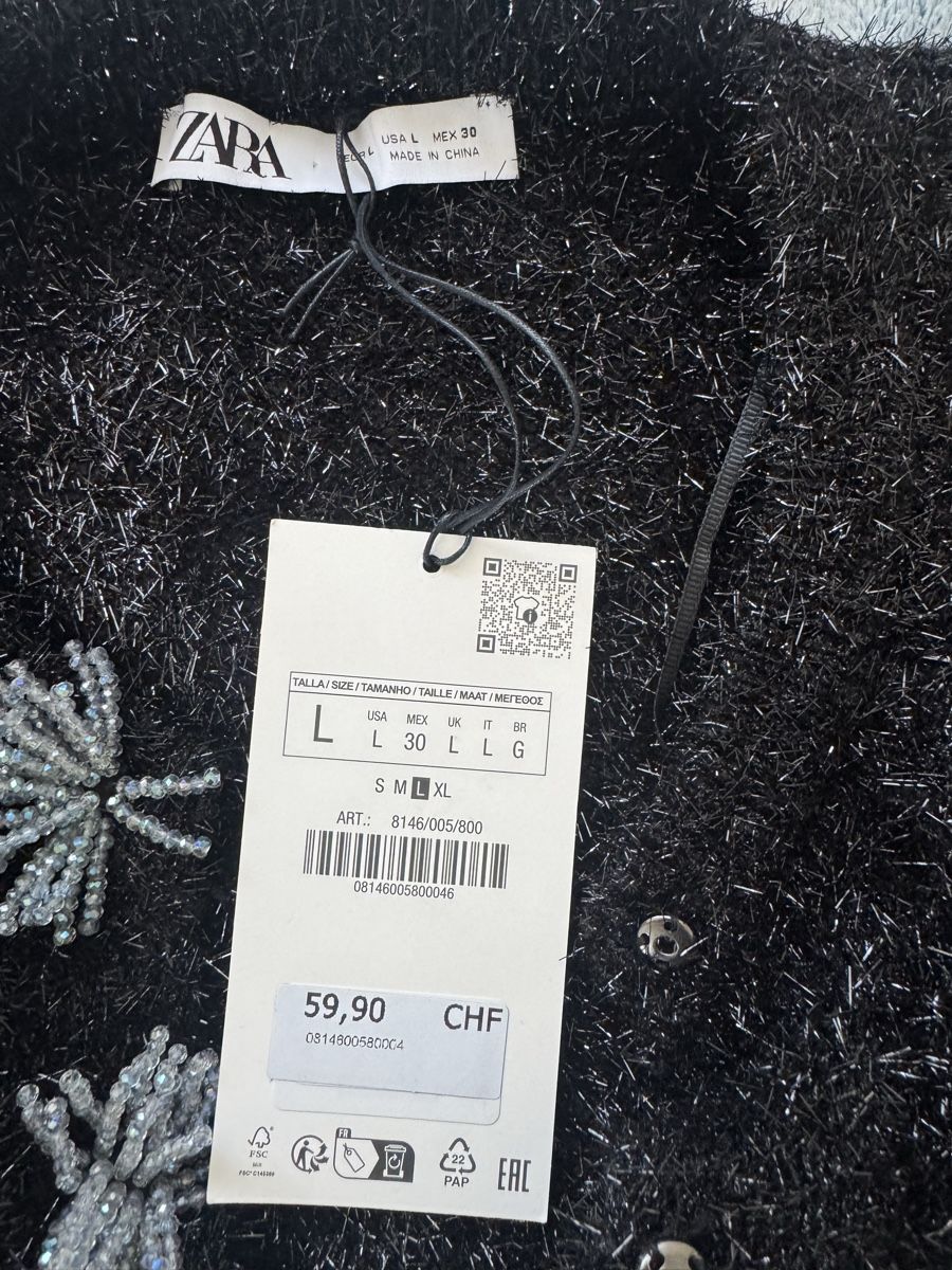 Zara Maglioni & Felpe: Zara pullover Gr.L – Nuovo e nell'imballaggio originale da Bäch SZ venduto da EMMA0111 3