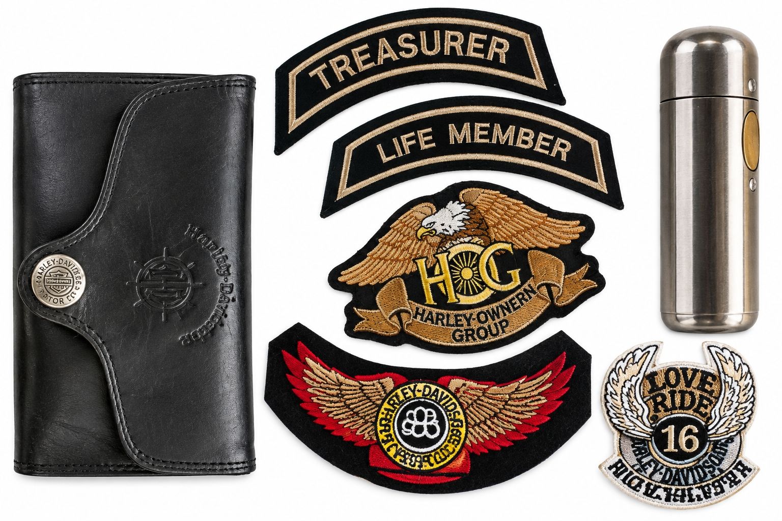 Harley-Davidson Brieftaschen: Harley-Davidson verschiedene Gegenstände – Neu (gemäss Beschreibung) aus Uetendorf von Neidem