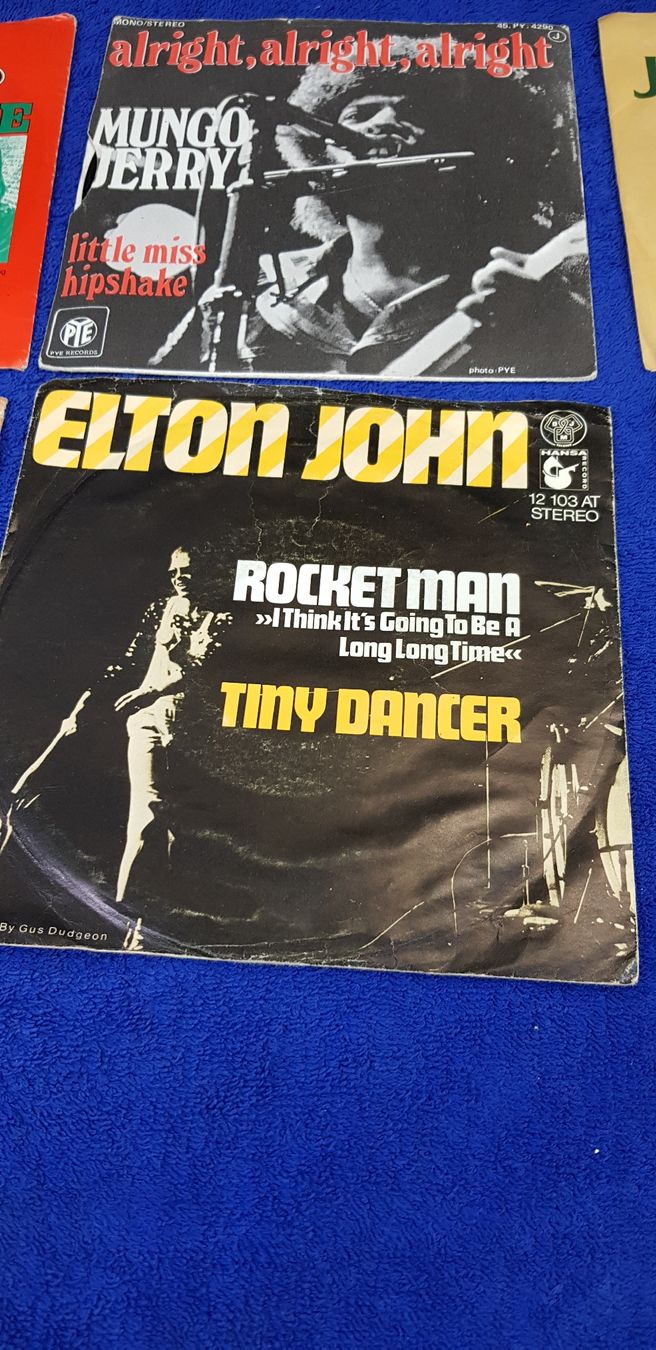 Dischi in vinile: Singles Sammlung: Titanic, Elton John, Roxy Music u. v.a. – Usato da Oberwil b. Zug venduto da Gto469 2
