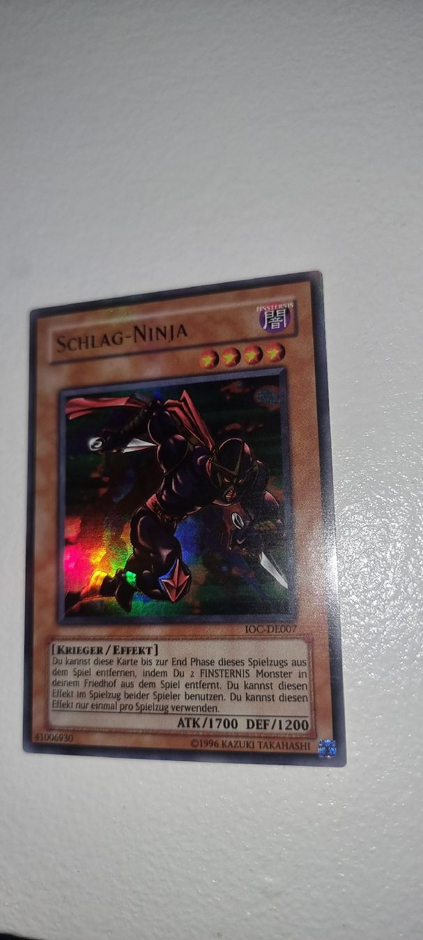 Karten: Yugioh  Schlag Ninja – Gebraucht aus Suhr von qkr_62qb
