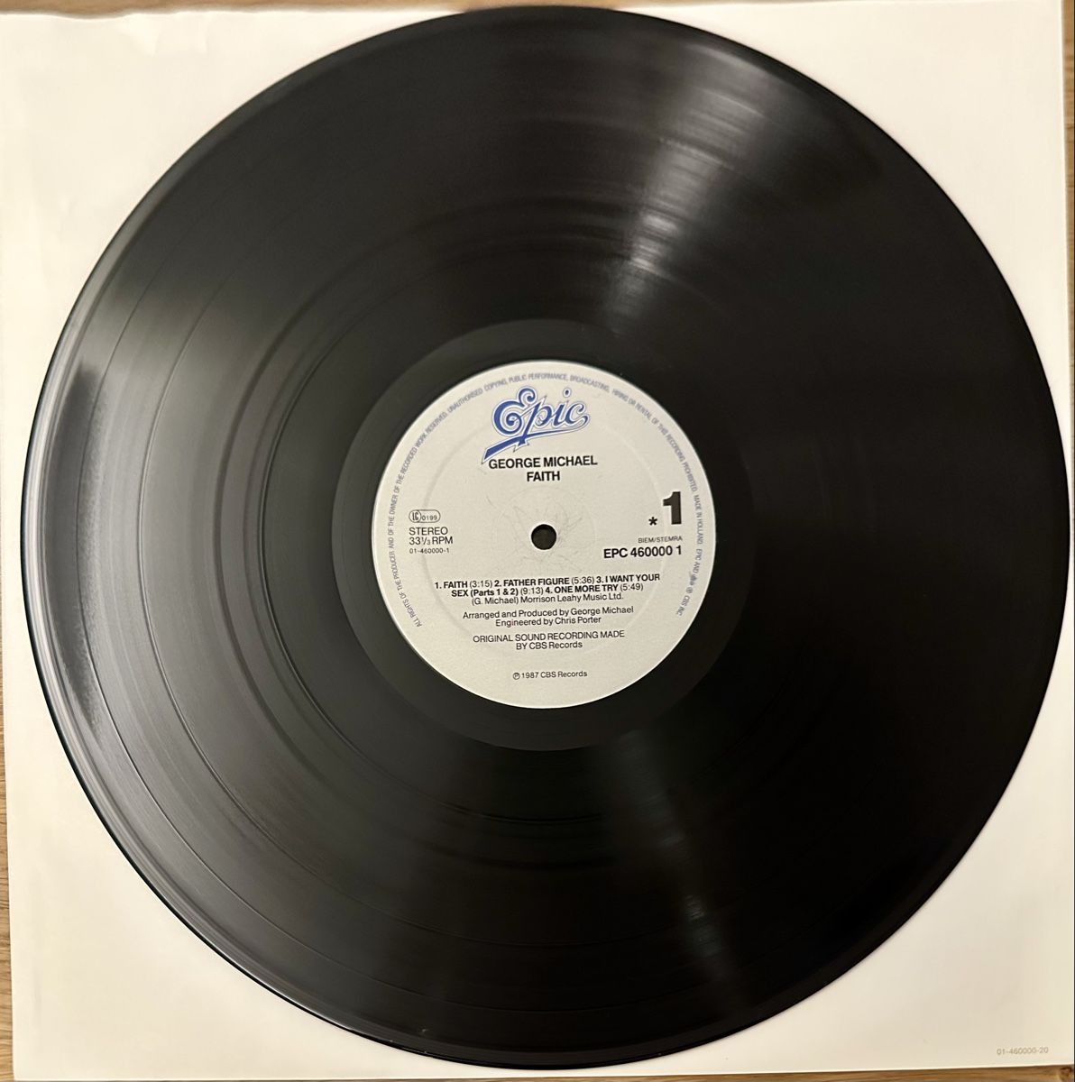 Dischi in vinile: GEORGE MICHAEL - FAITH Disque vinyle – Usato da Areuse venduto da PeppinoDG 3