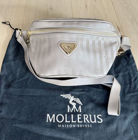 Mollerus Gürteltasche taupe grau