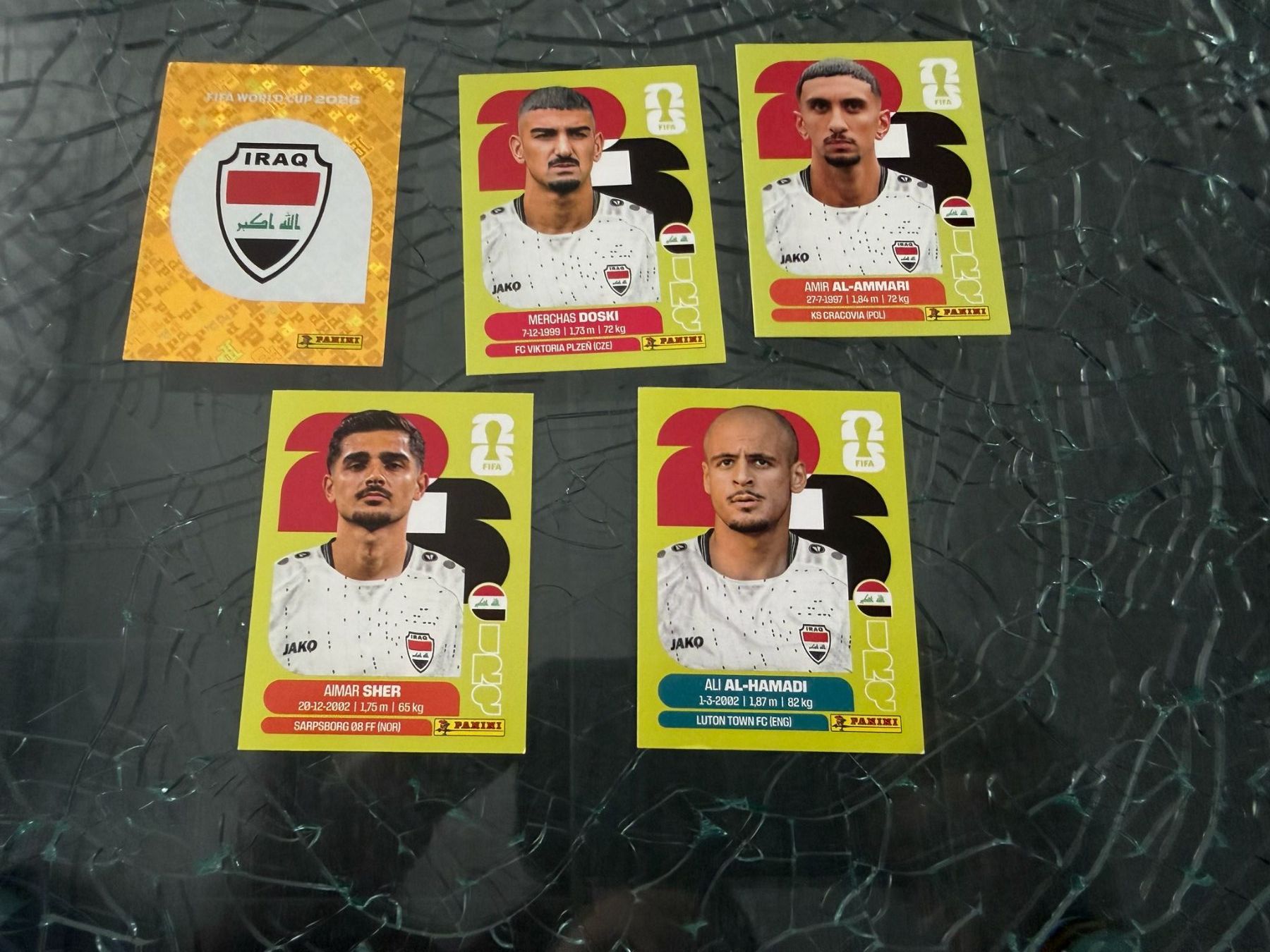 Panini Carte collezionabili: WM 2026 - Panini - Iraq – Usato da Pfäffikon ZH venduto da Marcodesi76