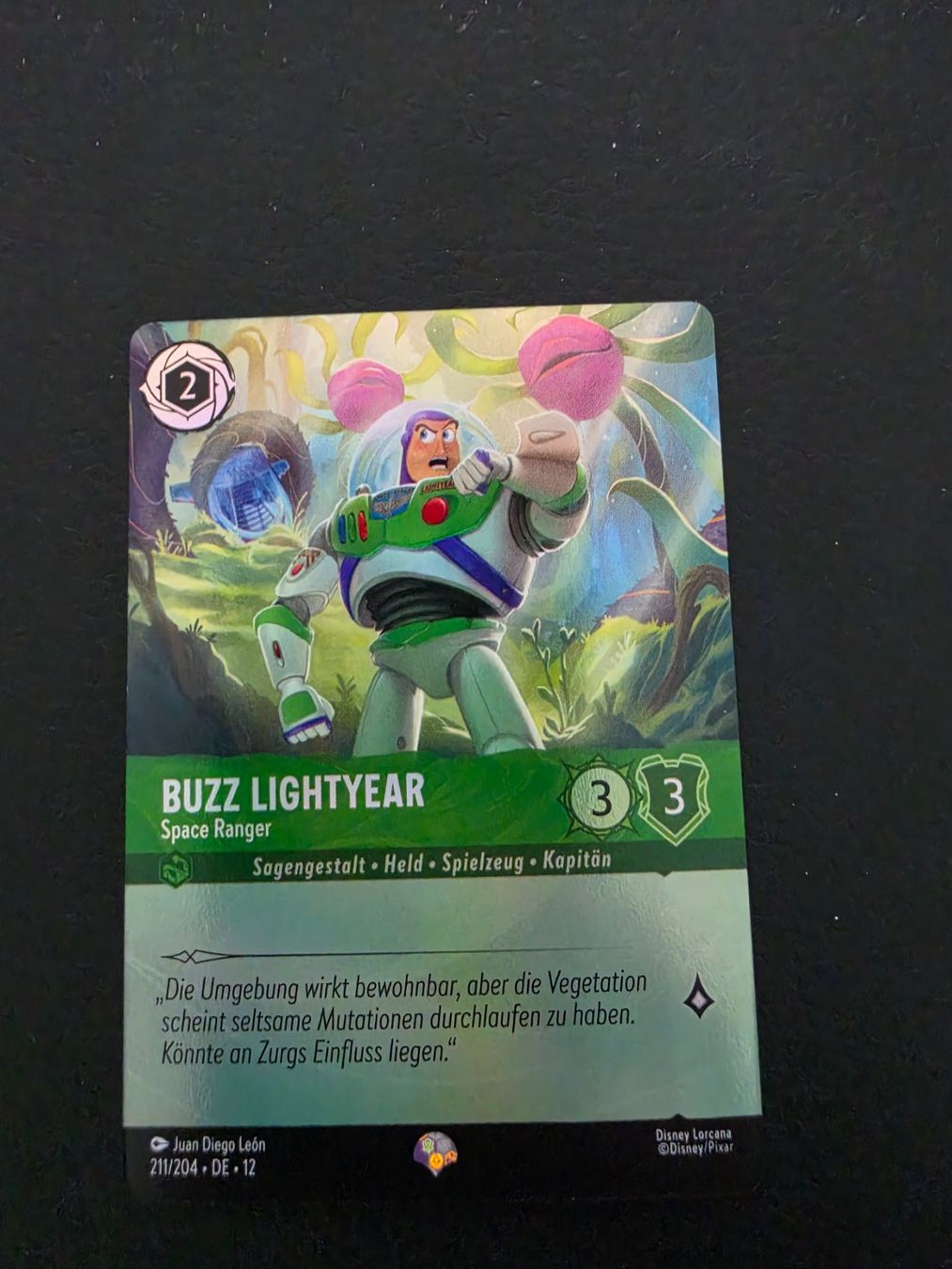 Disney Sammelbilder & Trading cards: Disney Lorcana Buzz Lightyear Epic 211/204 DE – Neu (gemäss Beschreibung) aus Widnau von selvedan