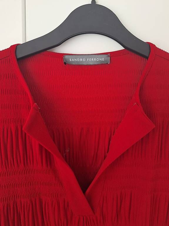 Robes: Rotes Kleid Grösse M/L Sandro Ferrone – D'occasion à Frenkendorf par pinupbs 4