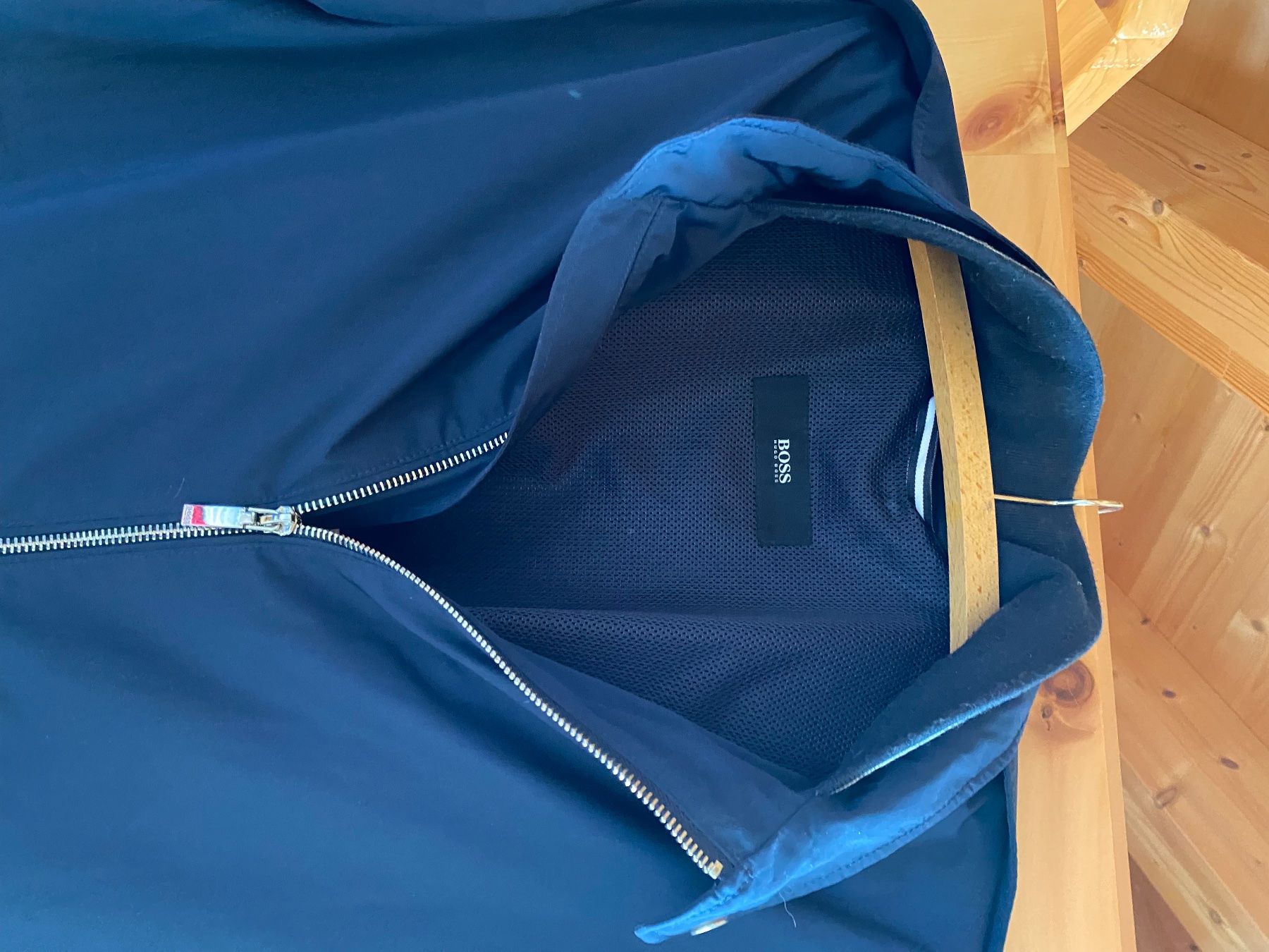 Hugo Boss Giacche: Hugo Boss Herren Jacke, Dunkelblau. – Usato da Klosters venduto da Rigi98 1