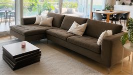 Natuzzi Sofa mit Chaiselongue