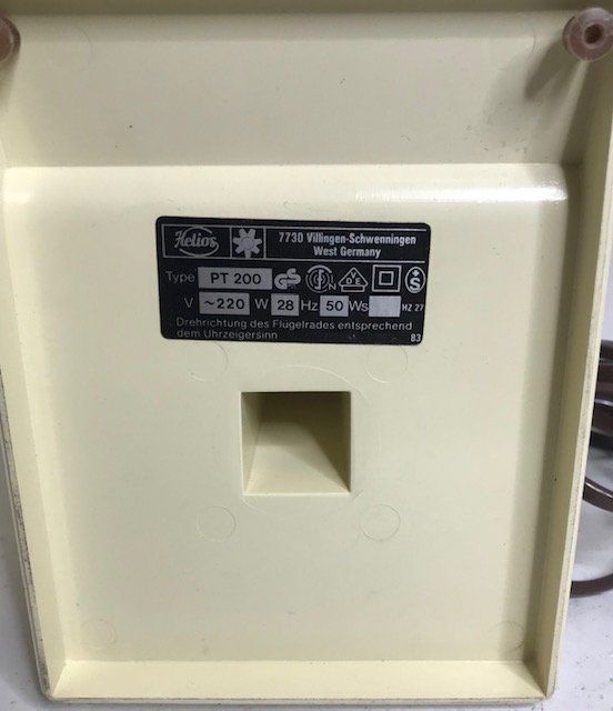 Helios Ventilatori: kleiner Ventilator 70er – Usato da Zürich venduto da gigimai67 4