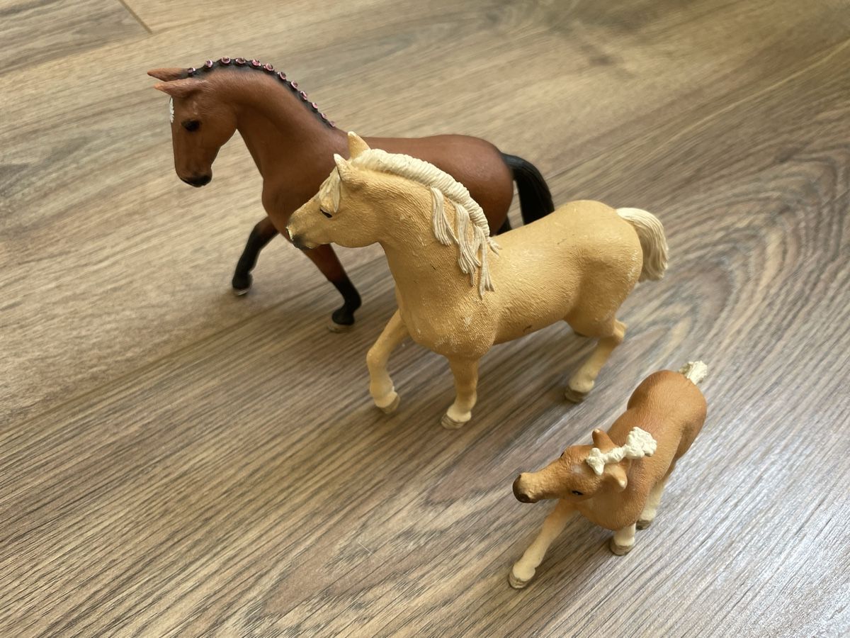 Schleich Statuette: Schleich Pferdefamilie – Usato da Dornach venduto da san_s2qy 2