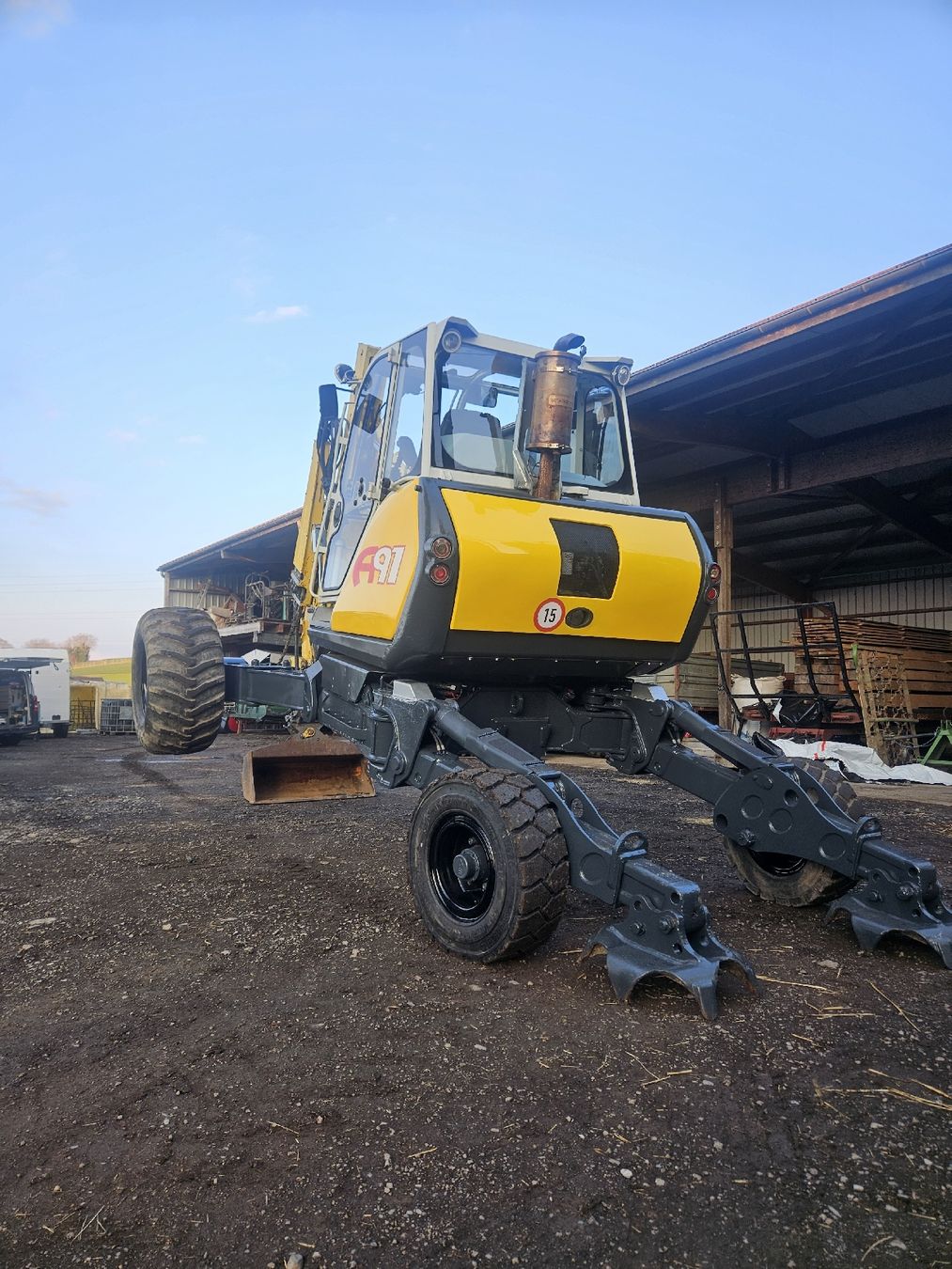 Menzi Muck Bagger: Menzi Muck a91 – Gebraucht aus Torny-le-grand von Vaucher11 8
