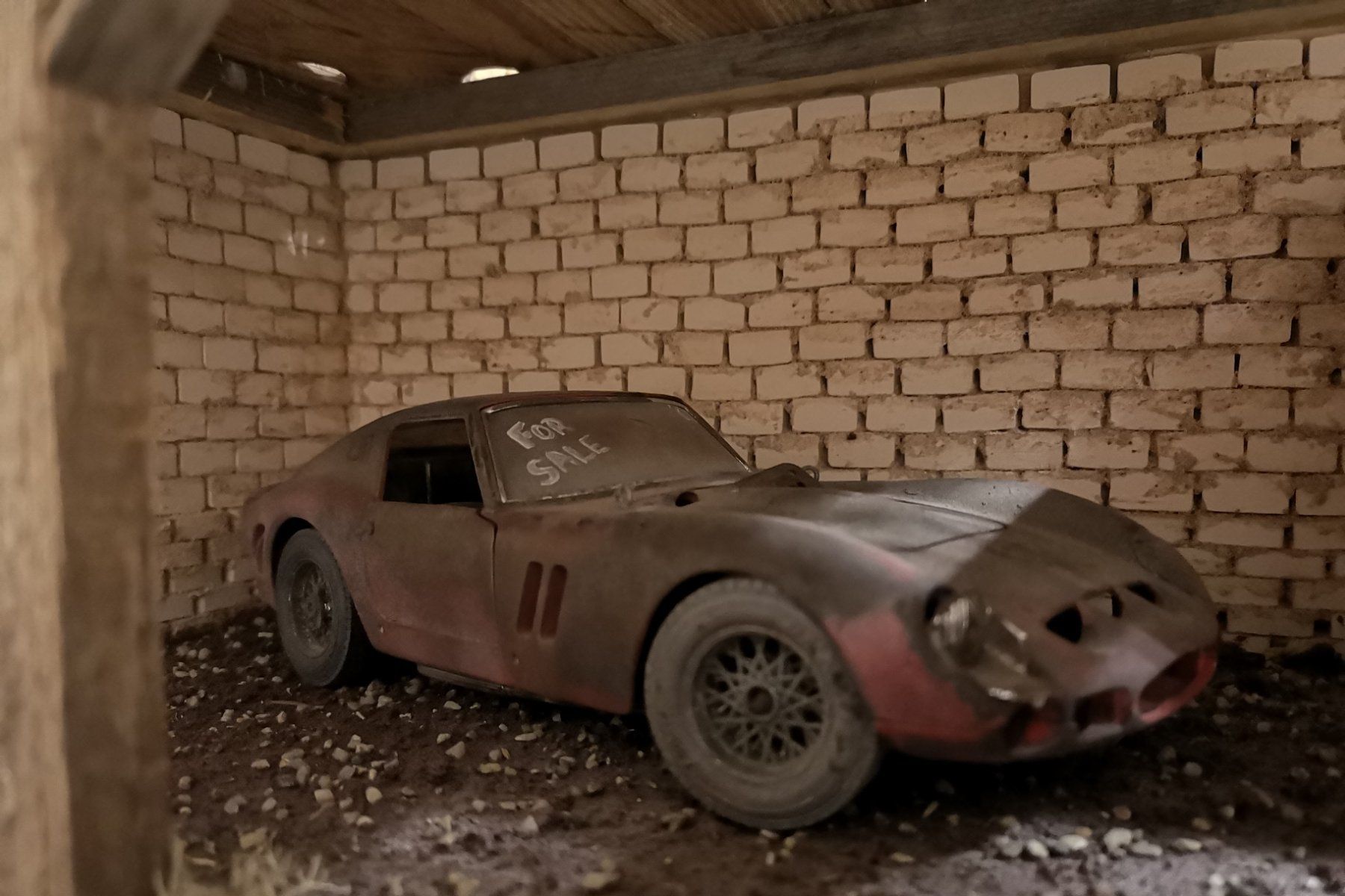 Bburago Modellbausätze & Standmodelle: 1:18 Ferrari 250 GTO Scheunenfund – Gebraucht aus Niederbipp von kevintifu20