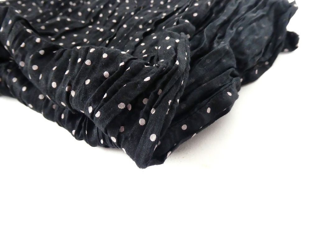 Comma Foulard & Sciarpe: Schal von Comma schwarz mit Punkten – Usato da Sutz venduto da Dalilea 4