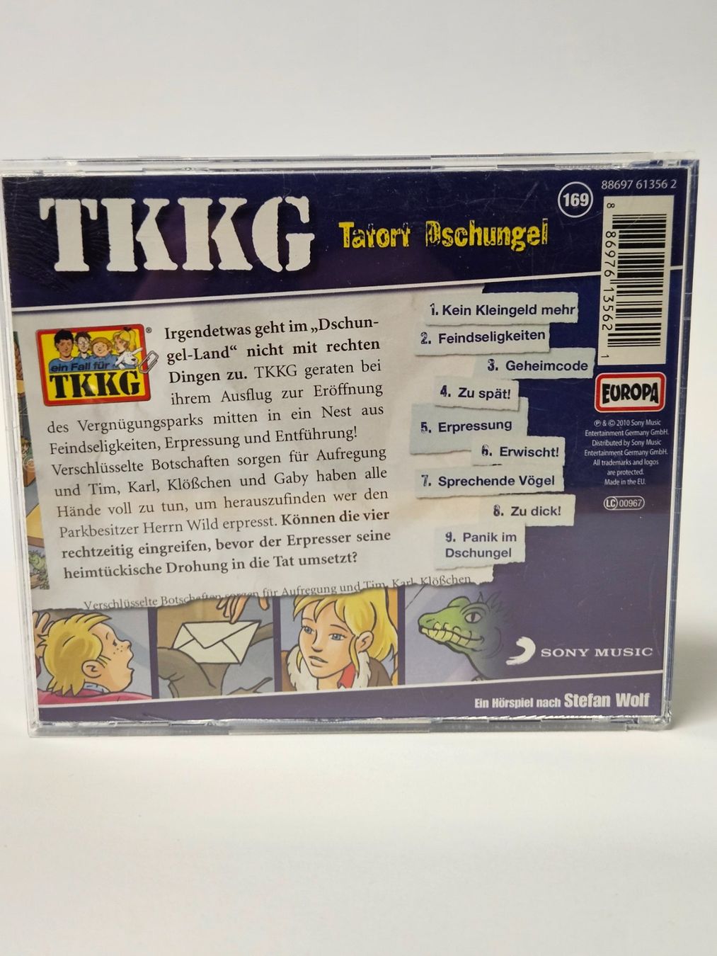 CD: TKKG - Tatort Dschungel / Nr. 169 CD – Usato da Oberdorf BL venduto da BaldenEagle 3