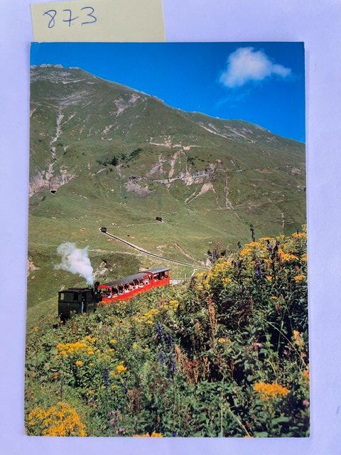 Ansichtskarten: alte Ansichtskarte Brienz Rothornbahn, 1986 – Gebraucht aus Niederwil AG von dahu75