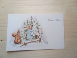 carte de vœux heureux Noël - neuve