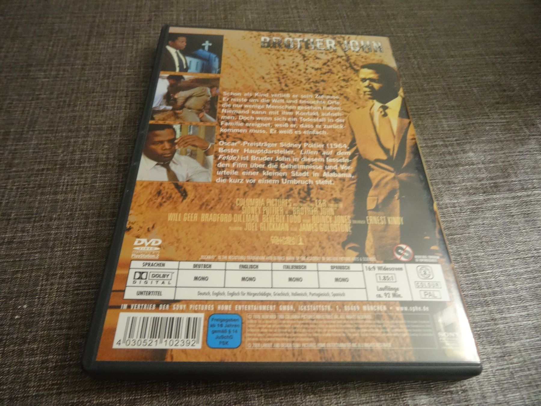 Tutti i DVDs: DVD Brother John Sidney Poitier – Usato da Olten venduto da Disc-Verkauf 2