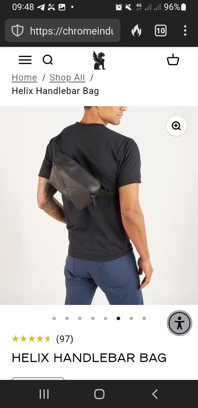 Ersatzteile: Chrome Helix handelbar sling bag – Neu und originalverpackt aus Lausanne von Esbraf1 3