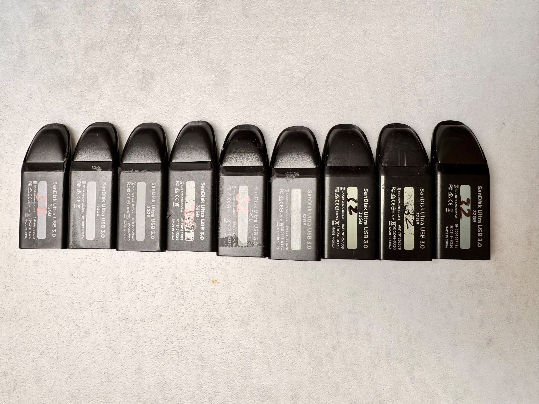 Sandisk USB Sticks: 9x SanDisk USB 3.0 Sticks 32 GB – Gebraucht aus Hermetschwil-Staffeln von Mobile2013 5