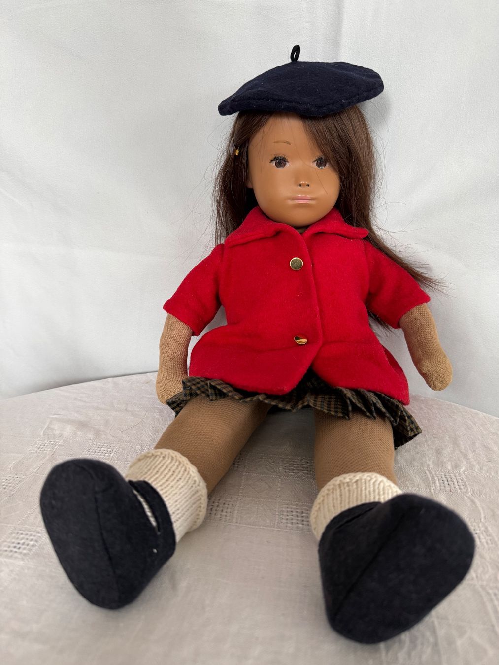 Sasha Morgenthaler Bambole: Sashastudio Puppe mit Stoffkörper – Usato da Ittigen venduto da Gruenjade
